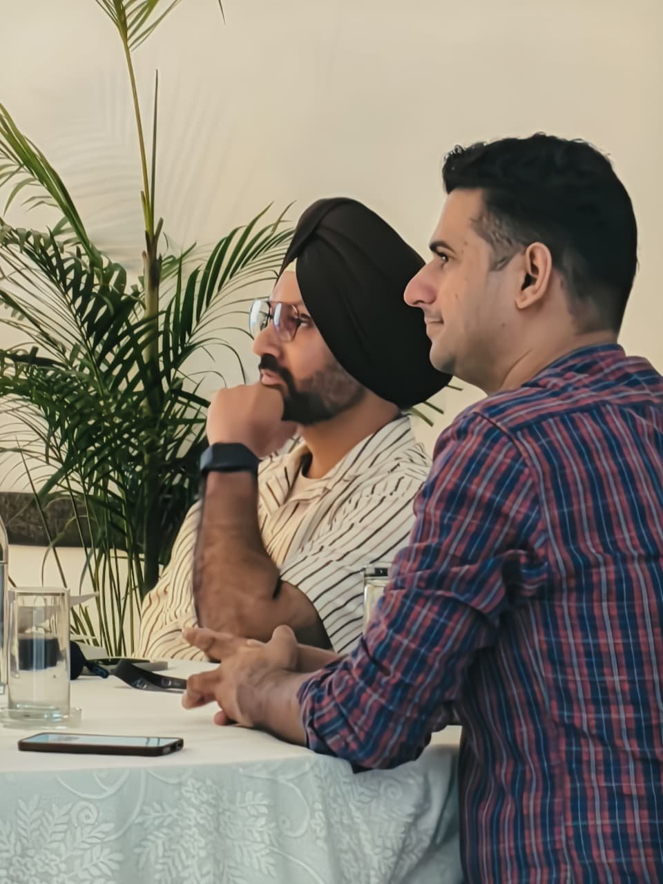 An HXN in-person networking masterclass in Chandigarh with Vivvek Johar
