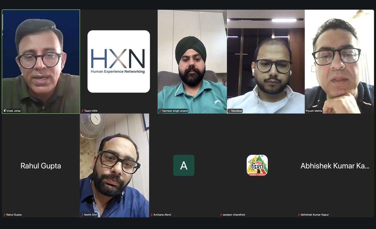 HXN networking sessions and in-person workshops with Vivvek Johar