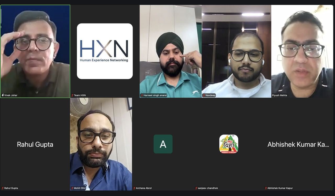 HXN networking sessions and in-person workshops with Vivvek Johar