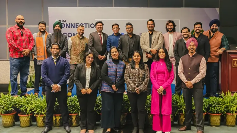 HXN members together at an in-person masterclass